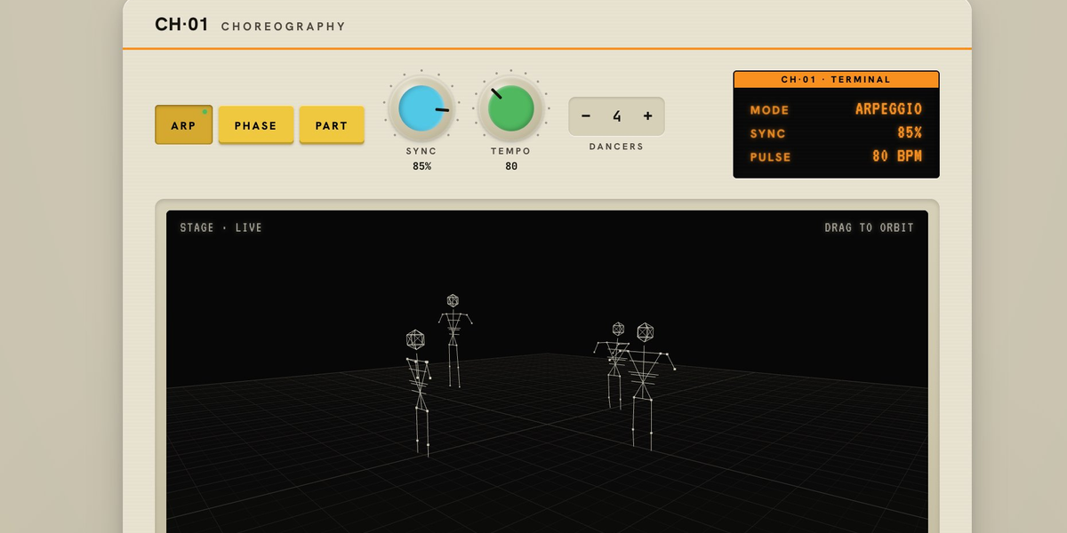 Choreography prototype